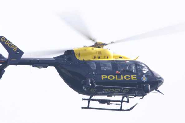 26 April 2020 - 11-04-24 
Fairly low, 
----------------------
Devon & Cornwall police helicopter G-DCPB